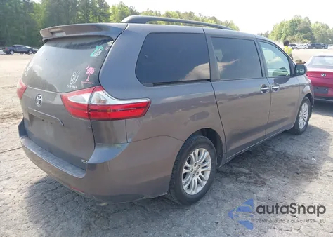 2015 Toyota Sienna Xle 8 Passenger из США, поврежденный, VIN 5TDYK3DC6FS633756